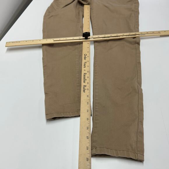 CP Shades Jeans Womens 5‎ Small Brown Tan Skinny Khaki Ankle Mid Rise Vintage - Picture 7 of 8